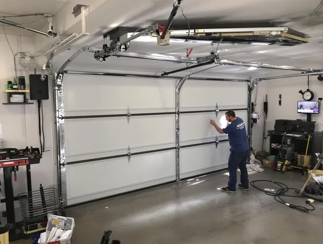 Professional garage door repair service by Stafford Garage Door Repair in Stafford