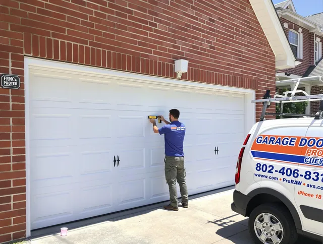 Local garage door repair service by Stafford Garage Door Repair in Stafford